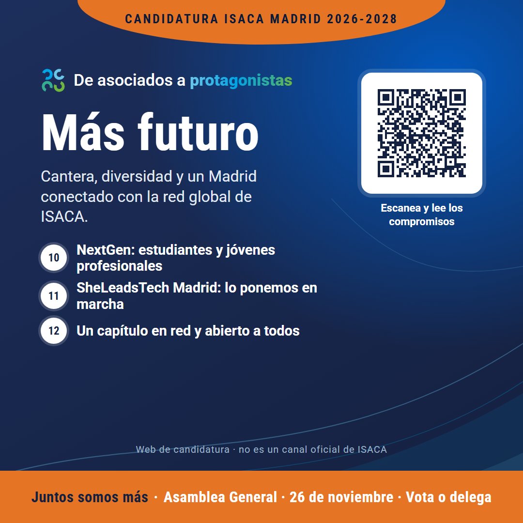 Cartel: Más futuro